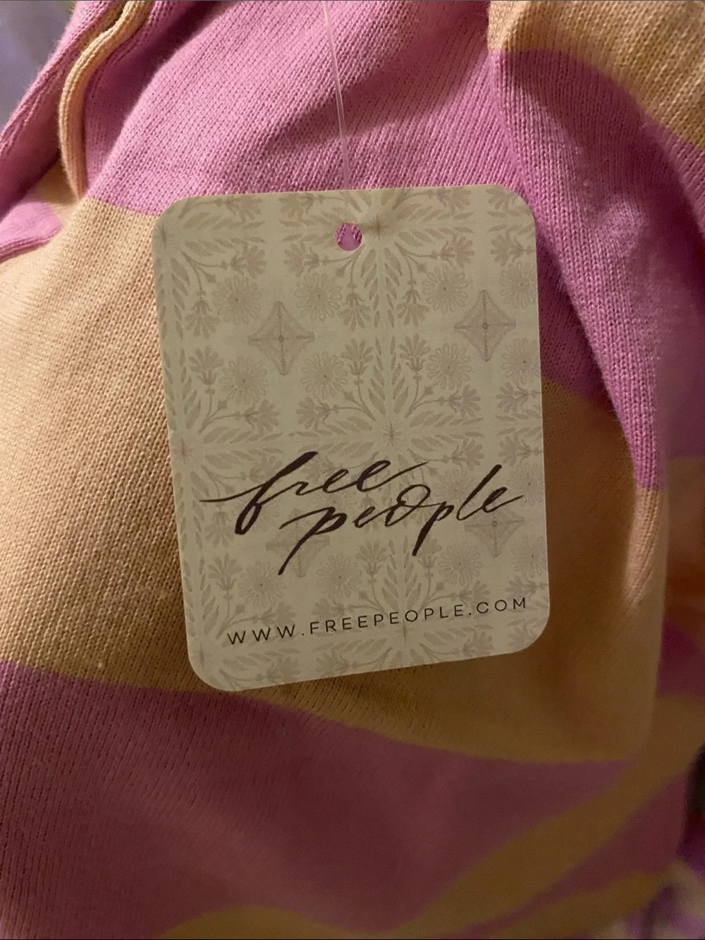 NWT FP FREEST DAKOTA PANTS IN COLOR LILIAC COMBO SIZE SMALL